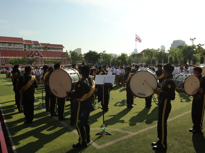 โรงเรียนเทพศิรินทร์ ร่วมพิธีถวายพระพรชัยมงคล เนื่องในโอกาส วันเฉลิมพระชนมพรรษา สมเด็จพระนางเจ้าสุทิดา พัชรสุธาพิมลลักษณ พระบรมราชินี
