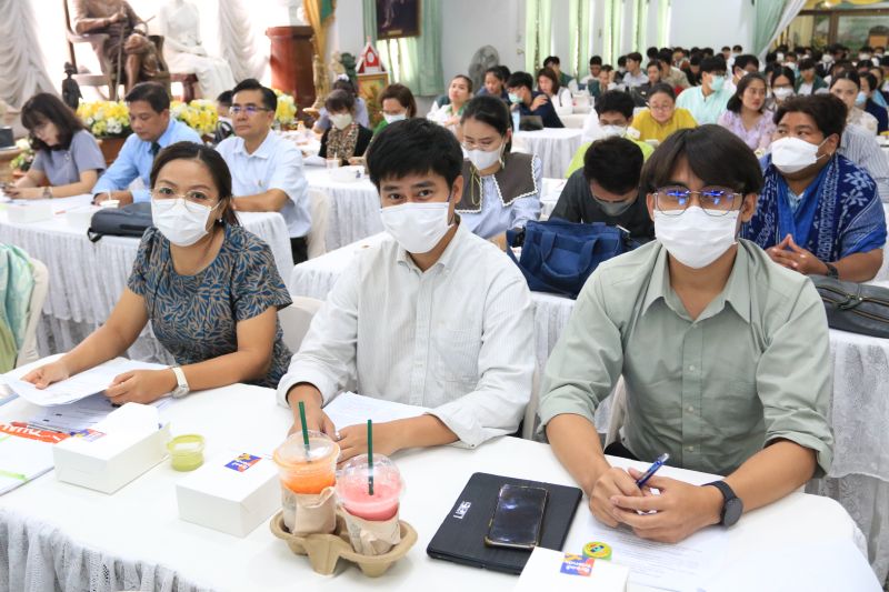 การประชุมครูและบุคลากรทางการศึกษาโรงเรียนเทพศิรินทร์ ครั้งที่ 5/2566