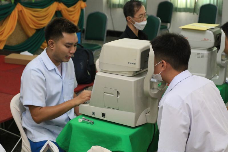 โรงเรียนเทพศิรินทร์ จัดการตรวจสุขภาพนักเรียน ระดับชั้นมัธยมศึกษาปีที่ 1-6 ประจำปีการศึกษา 2566
