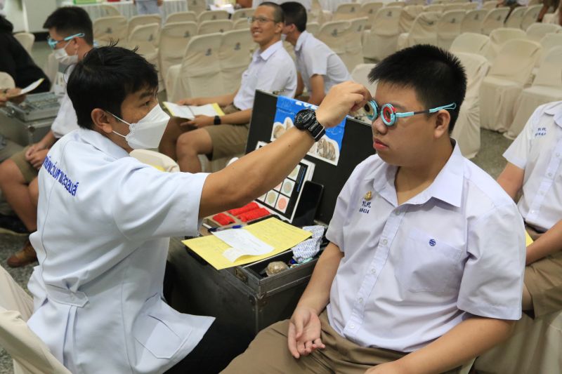 โรงเรียนเทพศิรินทร์ จัดการตรวจสุขภาพนักเรียน ระดับชั้นมัธยมศึกษาปีที่ 1-6 ประจำปีการศึกษา 2566