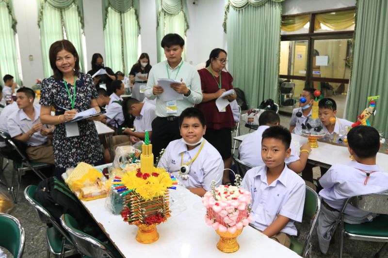 โรงเรียนเทพศิรินทร์ จัดกิจกรรมประกวดพานไหว้ครู เนื่องในพิธีไหว้ครู ปีการศึกษา 2566