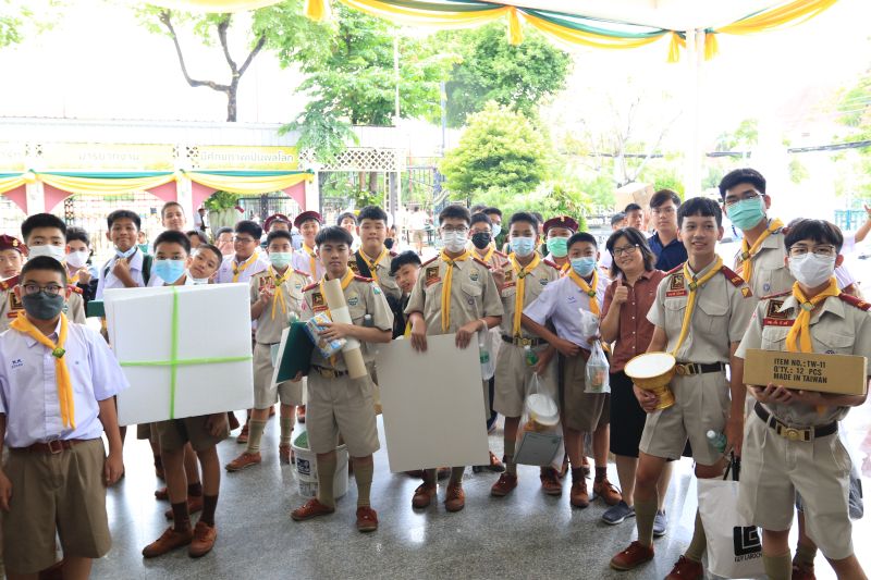 โรงเรียนเทพศิรินทร์ จัดกิจกรรมประกวดพานไหว้ครู เนื่องในพิธีไหว้ครู ปีการศึกษา 2566