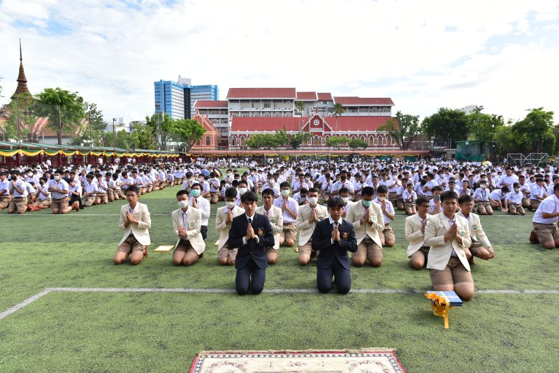 โรงเรียนเทพศิรินทร์ จัดพิธีไหว้ครู ปีการศึกษา 2566