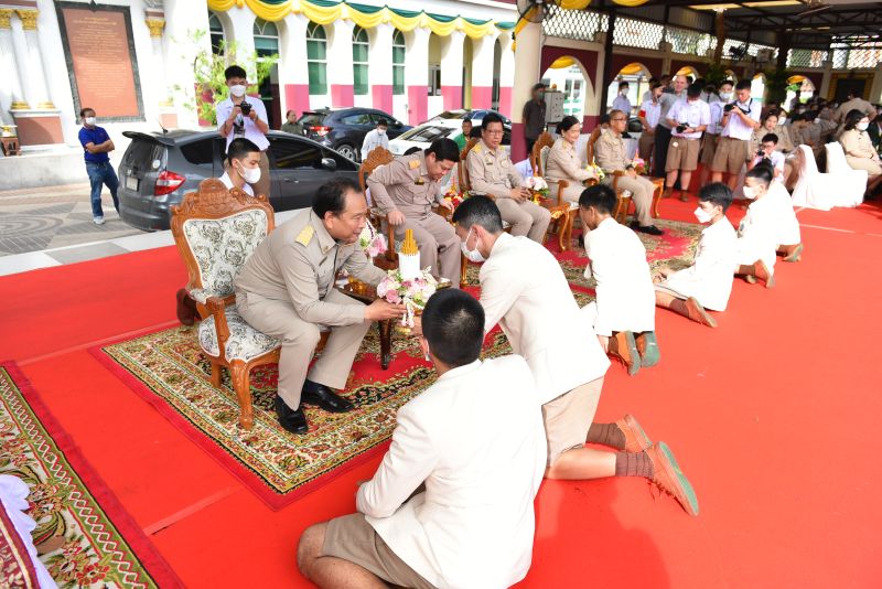 โรงเรียนเทพศิรินทร์ จัดพิธีไหว้ครู ปีการศึกษา 2566