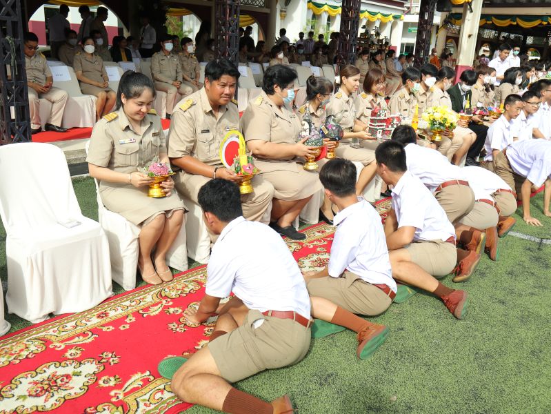 โรงเรียนเทพศิรินทร์ จัดพิธีไหว้ครู ปีการศึกษา 2566