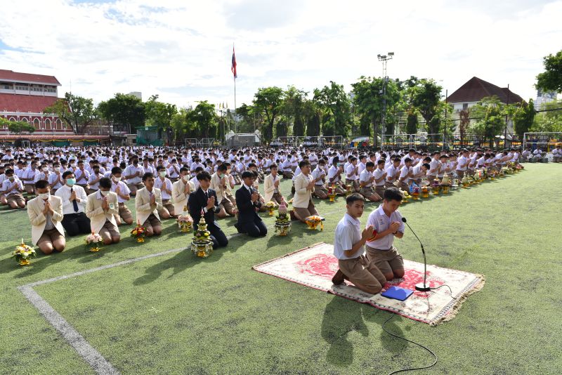 โรงเรียนเทพศิรินทร์ จัดพิธีไหว้ครู ปีการศึกษา 2566