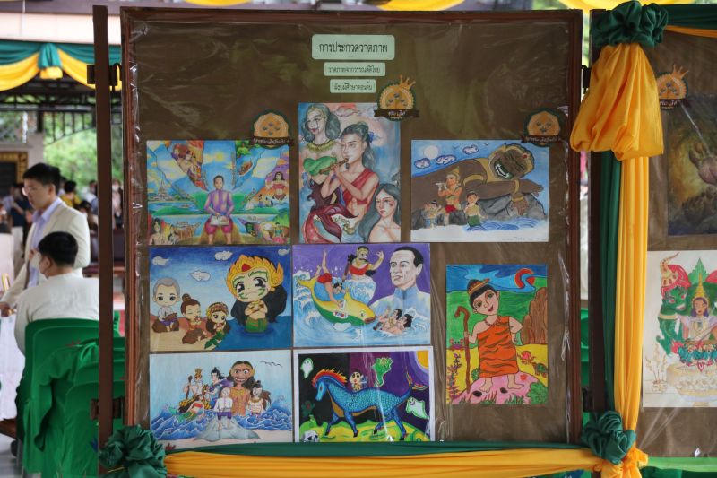 โรงเรียนเทพศิรินทร์ โดยกลุ่มสาระการเรียนรู้ภาษาไทย ได้จัดกิจกรรม “วันสุนทรภู่ สู่วันภาษาไทย” ประจำปีการศึกษา 2566