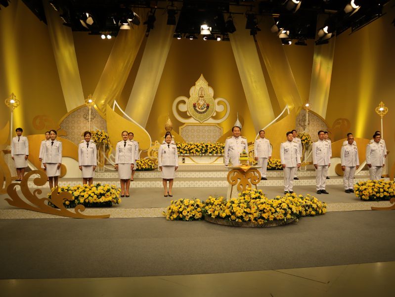โรงเรียนเทพศิรินทร์ บันทึกเทปถวายพระพรชัยมงคล  เนื่องในวันเฉลิมพระชนมพรรษา พระบาทสมเด็จพระเจ้าอยู่หัว