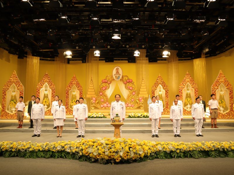 โรงเรียนเทพศิรินทร์ บันทึกเทปถวายพระพรชัยมงคล  เนื่องในวันเฉลิมพระชนมพรรษา พระบาทสมเด็จพระเจ้าอยู่หัว