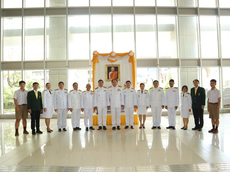 โรงเรียนเทพศิรินทร์ บันทึกเทปถวายพระพรชัยมงคล  เนื่องในวันเฉลิมพระชนมพรรษา พระบาทสมเด็จพระเจ้าอยู่หัว