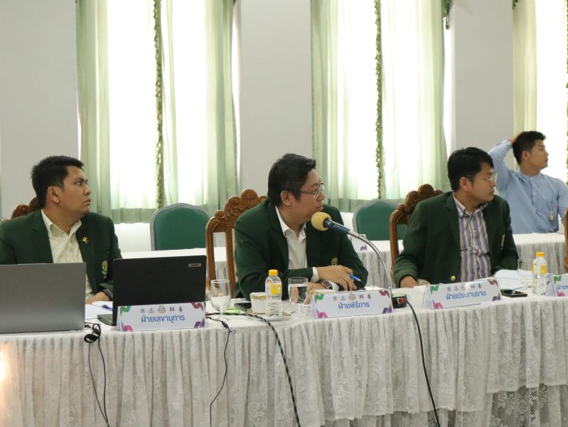 การประชุมคณะกรรมการบริหารและอนุกรรมการ 21 ฝ่าย การแข่งขันฟุตบอลจตุรมิตรสามัคคี ครั้งที่ 30