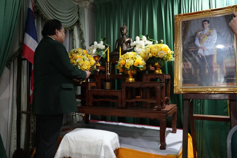 โรงเรียนเทพศิรินทร์ จัดกิจกรรมพิธีประดับเข็ม  แก่นักเรียนระดับชั้น ม.4 ปีการศึกษา 2566 รุ่น 140