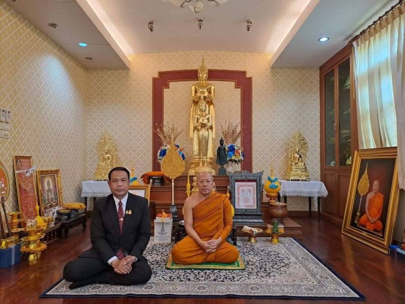 ผู้อำนวยการเขตพื้นที่การศึกษามัธยมศึกษา กรุงเทพมหานคร เขต 1  ตรวจเยี่ยมการจัดการเรียนการสอน ถวายมุทิตาสักการะ พระธรรมวชิรปาโมกข์