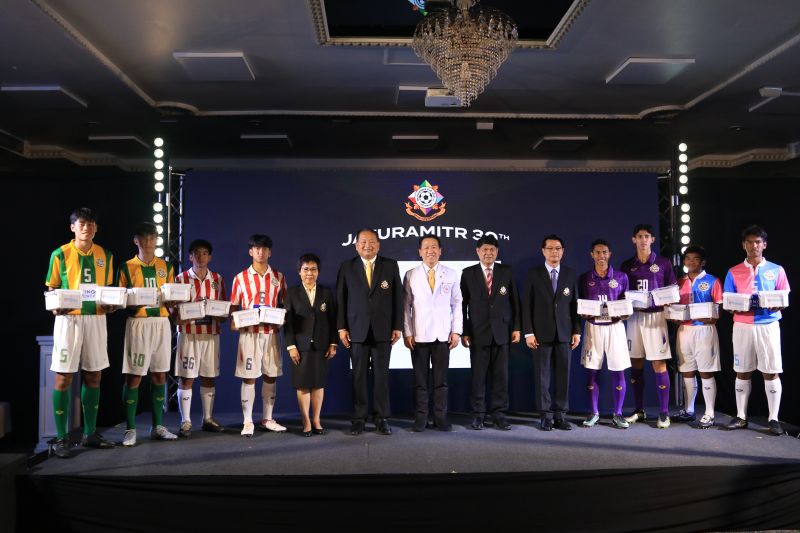 โรงเรียนเทพศิรินทร์ และโรงเรียนในเครือจตุรมิตร จัดงานแถลงข่าว การจัดการแข่งขันฟุตบอลจตุรมิตรสามัคคี ครั้งที่ 30