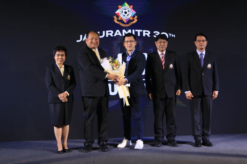 โรงเรียนเทพศิรินทร์ และโรงเรียนในเครือจตุรมิตร จัดงานแถลงข่าว การจัดการแข่งขันฟุตบอลจตุรมิตรสามัคคี ครั้งที่ 30