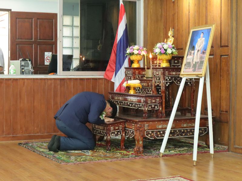 ชาวเทพศิรินทร์แสดงความยินดี กับ นายภาณุภัทร ลิ้มจำรูญ  เนื่องในโอกาสเข้ารับตำแหน่ง ผู้อำนวยการโรงเรียนวัดสระเกศ