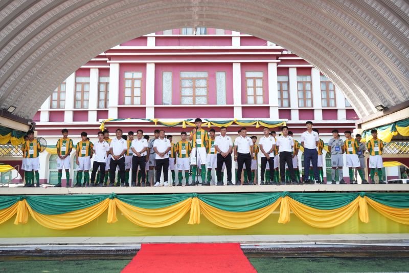 โรงเรียนเทพศิรินทร์ เปิดตัวนักฟุตบอล จตุรมิตรสามัคคี ครั้งที่ 30