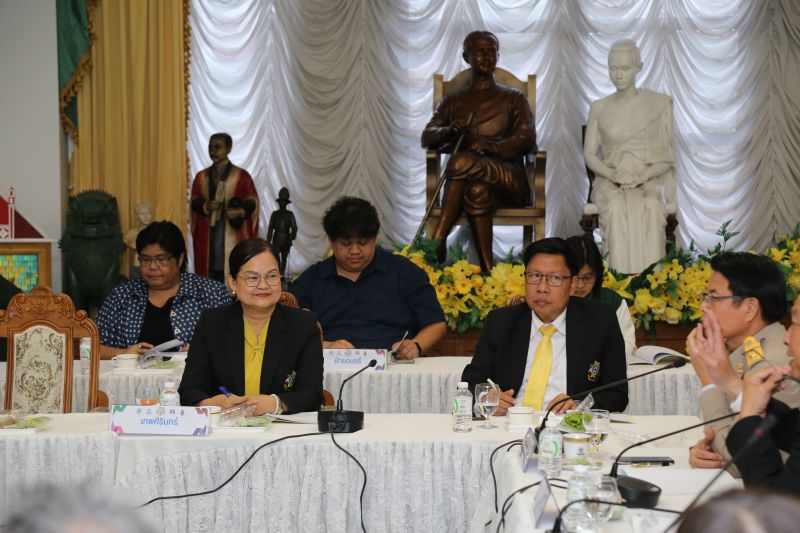 การประชุมคณะผู้บริหาร อนุกรรมการทั้ง 21 ฝ่าย และผู้มีส่วนเกี่ยวข้อง เพื่อเตรียมความพร้อมในการจัดแข่งฟุตบอลจตุรมิตรสามัคคี ครั้งที่ 30