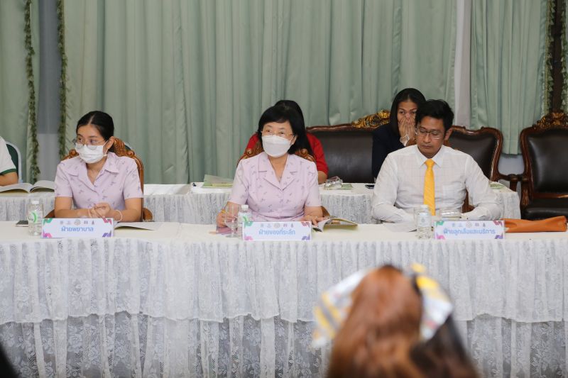 การประชุมคณะผู้บริหาร อนุกรรมการทั้ง 21 ฝ่าย และผู้มีส่วนเกี่ยวข้อง เพื่อเตรียมความพร้อมในการจัดแข่งฟุตบอลจตุรมิตรสามัคคี ครั้งที่ 30