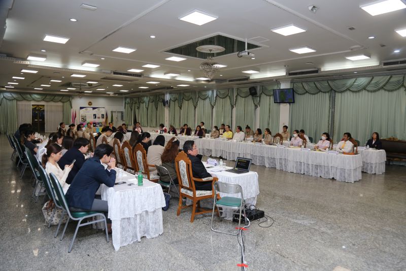 การประชุมคณะผู้บริหาร อนุกรรมการทั้ง 21 ฝ่าย และผู้มีส่วนเกี่ยวข้อง เพื่อเตรียมความพร้อมในการจัดแข่งฟุตบอลจตุรมิตรสามัคคี ครั้งที่ 30
