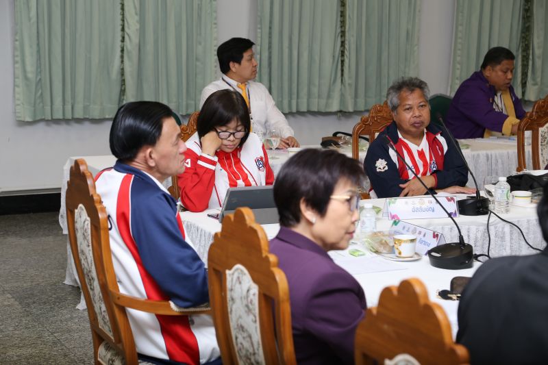 การประชุมคณะผู้บริหาร อนุกรรมการทั้ง 21 ฝ่าย และผู้มีส่วนเกี่ยวข้อง เพื่อเตรียมความพร้อมในการจัดแข่งฟุตบอลจตุรมิตรสามัคคี ครั้งที่ 30