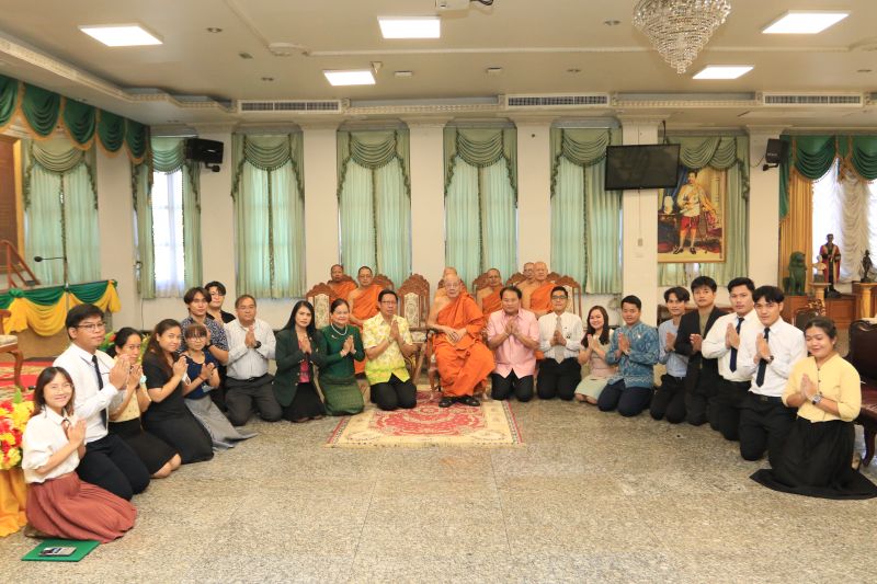 พิธีเปิดการสอบธรรมศึกษาชั้นตรี โท เอก ประจำปีการศึกษา 2566 สำนักเรียนวัดเทพศิรินทราวาส 