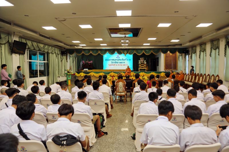 พิธีเปิดการสอบธรรมศึกษาชั้นตรี โท เอก ประจำปีการศึกษา 2566 สำนักเรียนวัดเทพศิรินทราวาส 