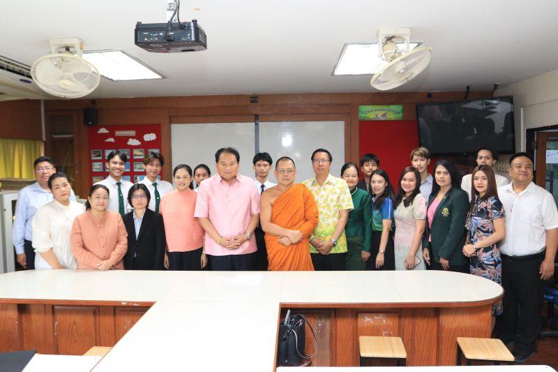 พิธีเปิดการสอบธรรมศึกษาชั้นตรี โท เอก ประจำปีการศึกษา 2566 สำนักเรียนวัดเทพศิรินทราวาส 