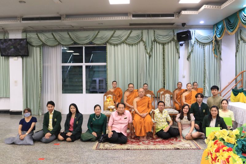 พิธีมอบประกาศนียบัตรสำหรับนักเรียนที่สอบได้ธรรมศึกษา ชั้นตรี โท เอก ประจำปีการศึกษา 2566