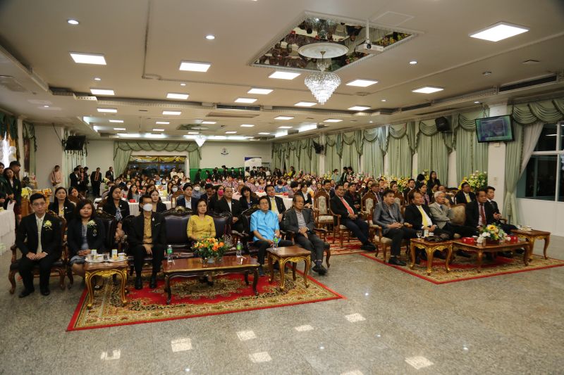 ชาวเทพศิรินทร์แสดงความยินดีและจัดพิธีต้อนรับ  รองผู้อำนวยการ โรงเรียนเทพศิรินทร์ เนื่องในโอกาสเข้ารับตำแหน่ง
