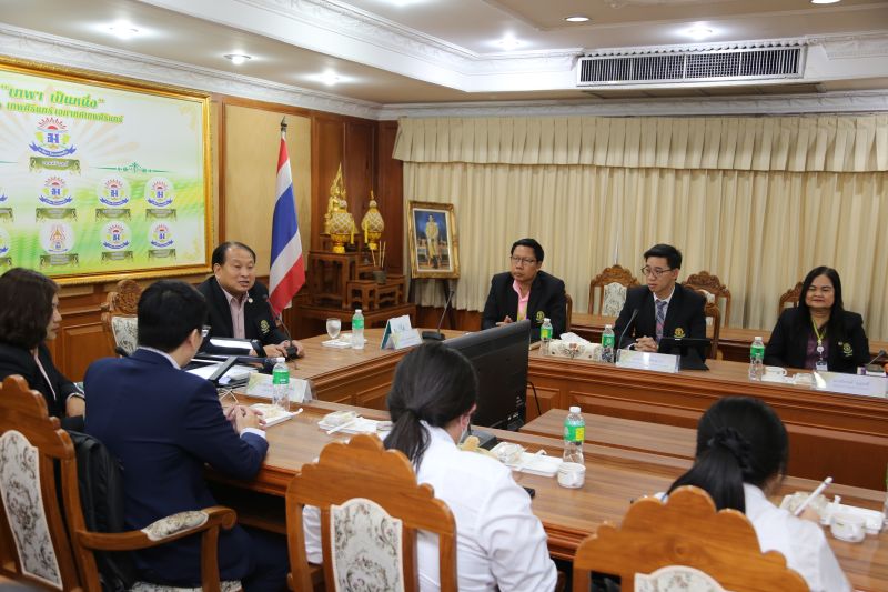 โรงเรียนเทพศิรินทร์ ให้การต้อนรับนิสิตระดับปริญญาบัณฑิต  คณะครุศาสตร์จุฬาลงกรณ์มหาวิทยาลัย เข้ามาศึกษาดูงาน