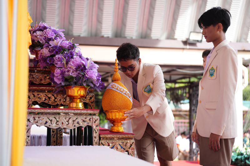โรงเรียนเทพศิรินทร์ ร่วมพิธีถวายพระพรชัยมงคล เนื่องในโอกาส วันเฉลิมพระชนมพรรษา สมเด็จพระนางเจ้าสุทิดา พัชรสุธาพิมลลักษณ พระบรมราชินี