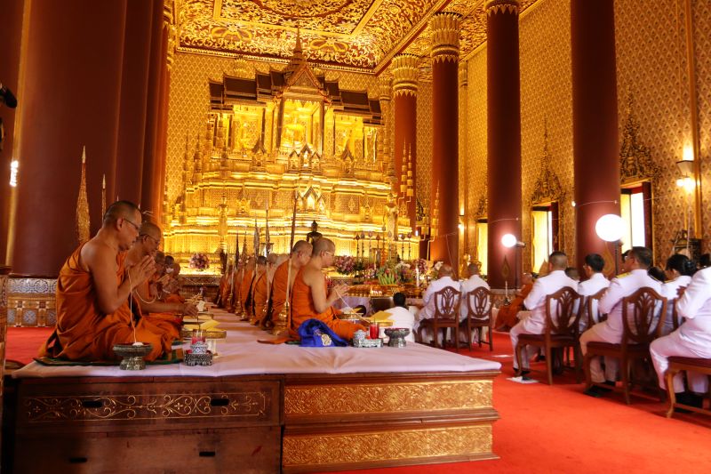 พิธีเจริญพระพุทธมนต์นวัคคหายุสมธัมม์ เสริมสิริมงคลวันพระราชสมภพ  ถวายเป็นพระราชกุศล แด่ สมเด็จพระนางเจ้าฯ พระบรมราชินี
