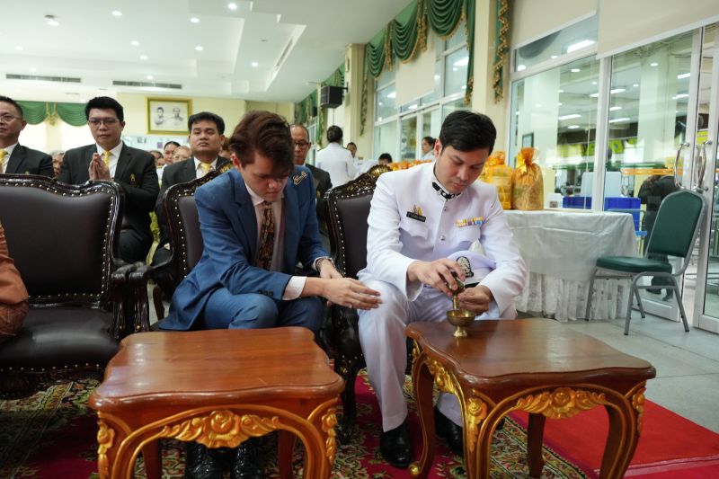พิธีบำเพ็ญกุศล น้อมรำลึกในพระมหากรุณาธิคุณ  พระบาทสมเด็จพระปรเมนทรมหาอานันทมหิดล พระอัฐมรามาธิบดินทร