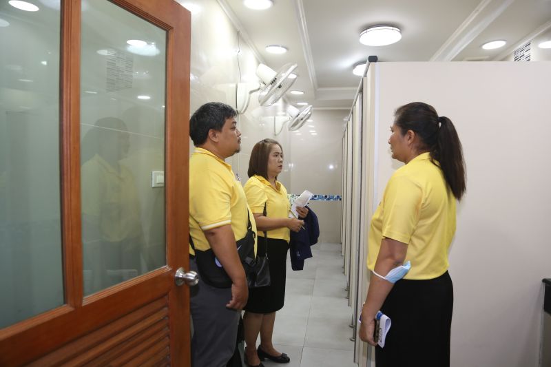 การประเมินมาตรฐานห้องน้ำสถานศึกษา “โครงการสุขาดี มีความสุข”