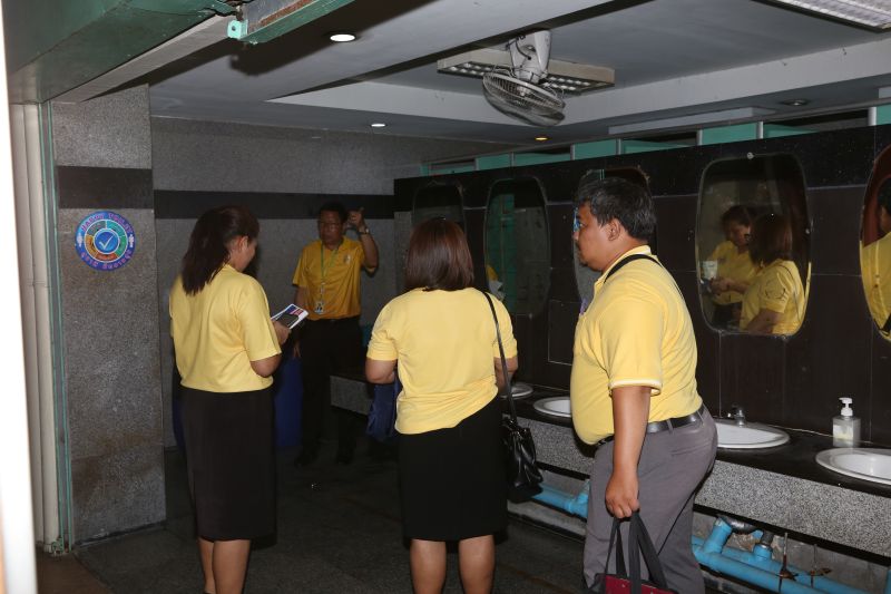 การประเมินมาตรฐานห้องน้ำสถานศึกษา “โครงการสุขาดี มีความสุข”