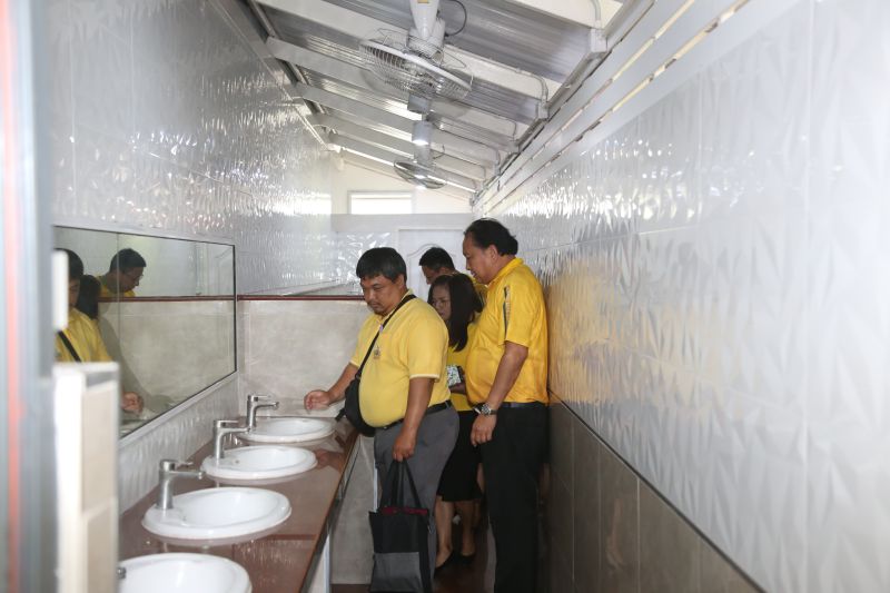การประเมินมาตรฐานห้องน้ำสถานศึกษา “โครงการสุขาดี มีความสุข”
