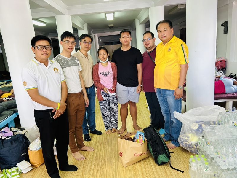 เทพศิรินทร์รวมใจ ช่วยเหลือผู้ประสบเหตุอัคคีภัย