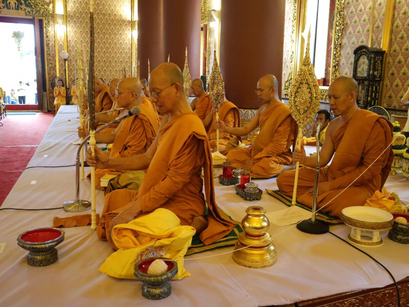 พิธีเจริญพระพุทธมนต์นวัคคหายุสมธัมม์ เสริมสิริมงคลวันพระบรมราชสมภพ  ถวายพระพรชัยมงคล พระบาทสมเด็จพระวชิรเกล้าเจ้าอยู่หัว