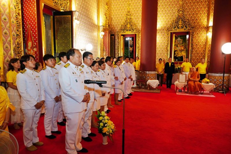 ถวายมุทิตาสักการะแด่ พระมหาศุภเดช สุภเตโช ในโอกาสรับพระราชทาน ตั้งสมณศักดิ์เป็นพระราชาคณะชั้นสามัญ มีนามว่า พระศรีวชิรธรรมถาวร
