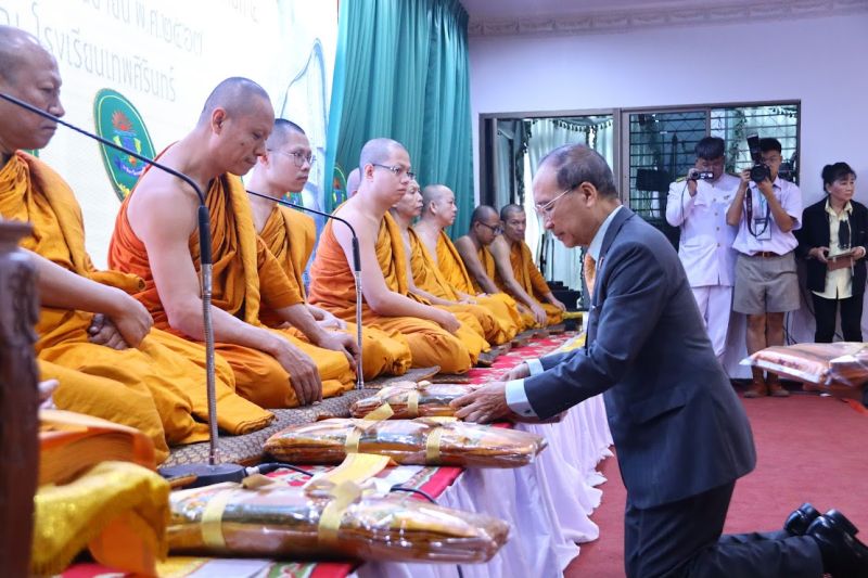 พิธีทักษิณานุปทานและทำบุญอุทิศถวายแด่สมเด็จพระเทพศิรินทราบรมราชินี ในรัชกาลที่ 4