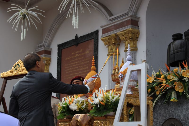 พิธีถวายราชสักการะพระบรมราชานุสาวรีย์ สมเด็จพระเทพศิรินทราบรมราชินี ในรัชกาลที่ 4