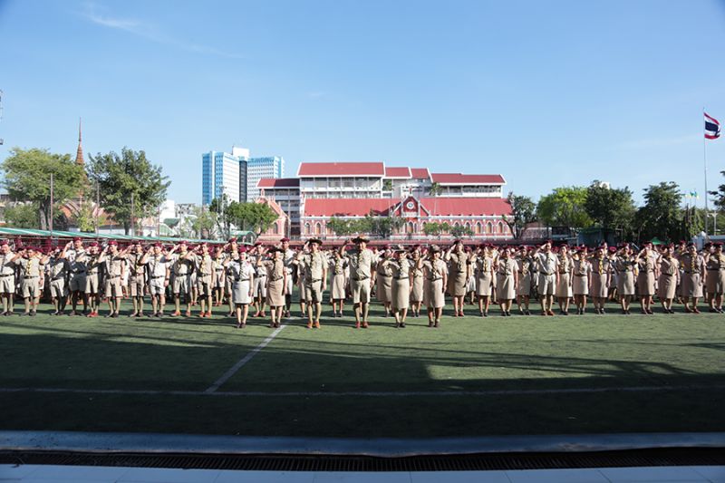 โรงเรียนเทพศิรินทร์จัดพิธี วันสมเด็จพระมหาธีรราชเจ้า ประจำปี 2567
