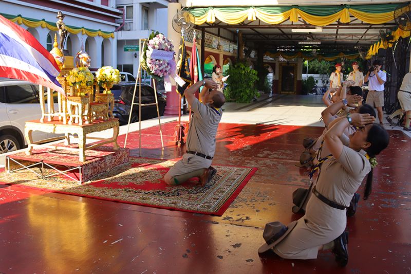 โรงเรียนเทพศิรินทร์จัดพิธี วันสมเด็จพระมหาธีรราชเจ้า ประจำปี 2567
