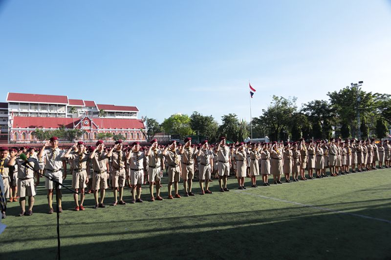 โรงเรียนเทพศิรินทร์จัดพิธี วันสมเด็จพระมหาธีรราชเจ้า ประจำปี 2567