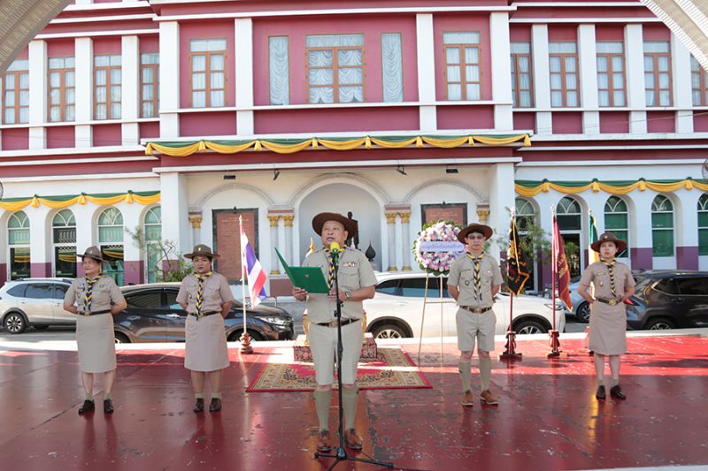 โรงเรียนเทพศิรินทร์จัดพิธี วันสมเด็จพระมหาธีรราชเจ้า ประจำปี 2567