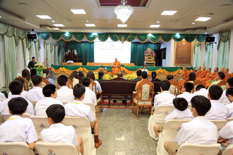 พิธีเปิดการสอบธรรมศึกษาชั้นตรี โท เอก ประจำปีการศึกษา 2567 สำนักเรียนวัดเทพศิรินทราวาส 