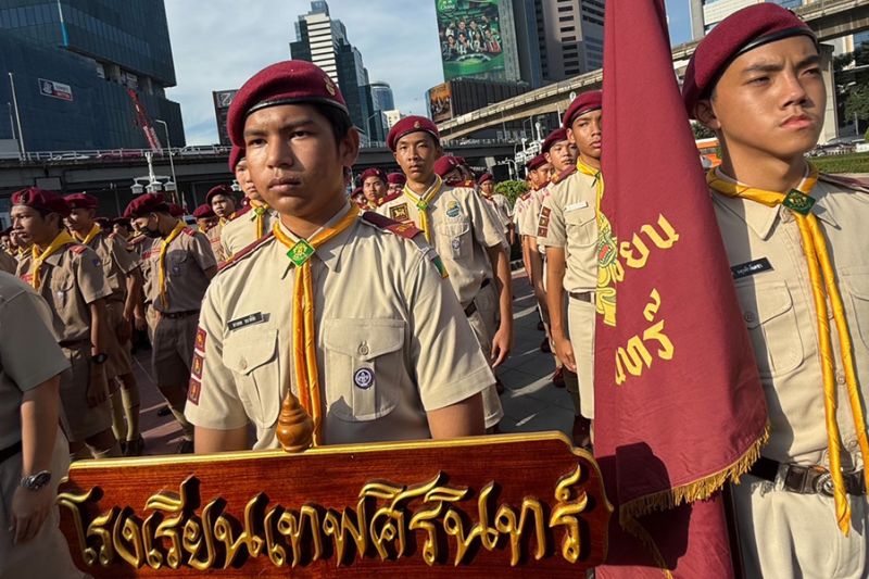 พิธีถวายราชสดุดีพระบาทสมเด็จพระมงกุฎเกล้าเจ้าอยู่ เนื่องในวันสมเด็จพระมหาธีรราชเจ้า