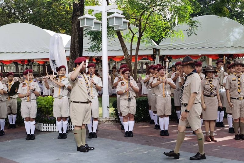 พิธีถวายราชสดุดีพระบาทสมเด็จพระมงกุฎเกล้าเจ้าอยู่ เนื่องในวันสมเด็จพระมหาธีรราชเจ้า