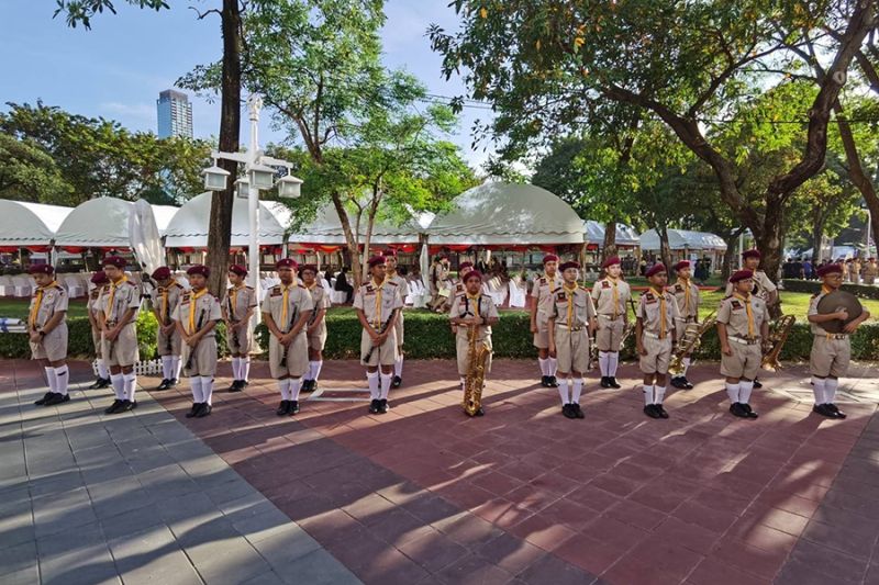 พิธีถวายราชสดุดีพระบาทสมเด็จพระมงกุฎเกล้าเจ้าอยู่ เนื่องในวันสมเด็จพระมหาธีรราชเจ้า